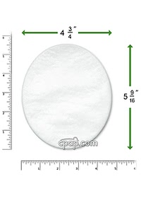 Respironics Choice disposable filter top rulers