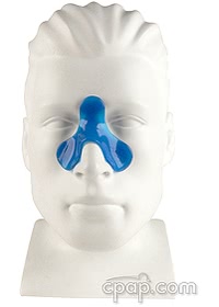 Nasal Soft CPAP Cushion - Shown on Mannequin (not included)