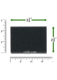 respironics lx reusable filter rulers